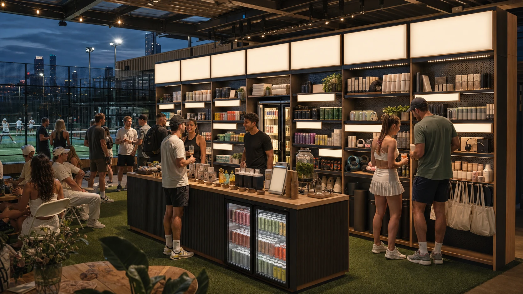 Illustrative Wellness Bodega activation