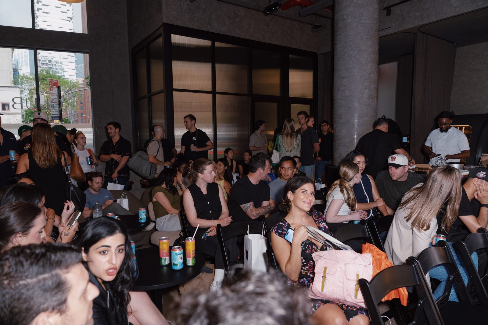 Wide view of The Wellness Lounge at Remedy Place Soho